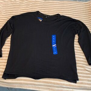 Banana Republic Black Long Sleeve Tee
